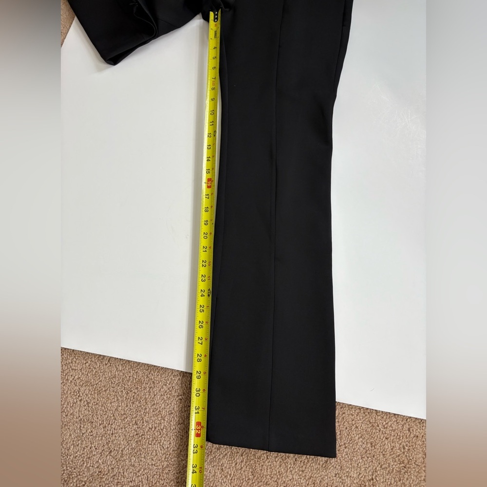 Good American Black Dress Pants Side Zip & Zip Ankles new with Tags Size XL - Picture 11 of 11